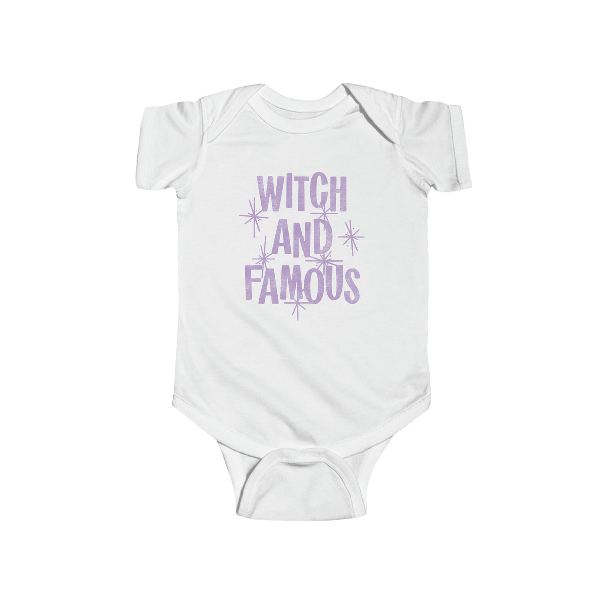 Witch and Famous Rabbit Skins Infant Fine Jersey Bodysuit