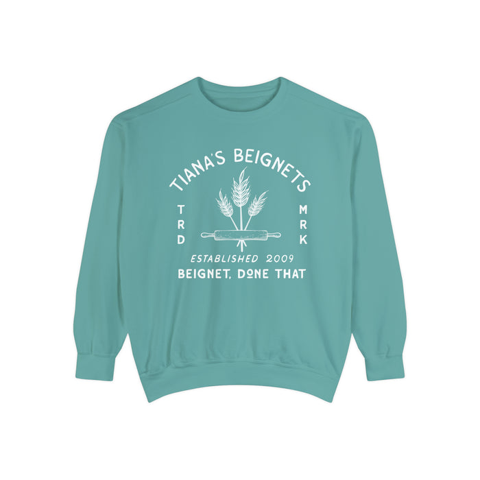 Tiana's Beignets Comfort Colors Unisex Garment-Dyed Sweatshirt