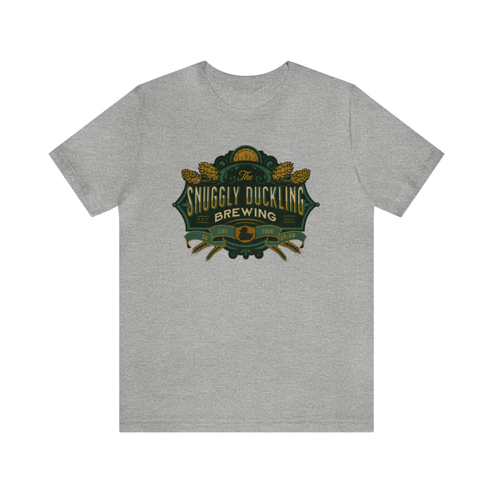 The Snuggly Duckling Brewing Bella Canvas Unisex Jersey Short Sleeve Tee