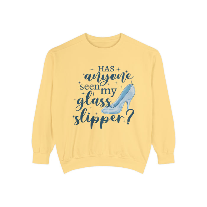 Has Anyone Seen My Glass Slipper Comfort Colors Unisex Garment-Dyed Sweatshirt