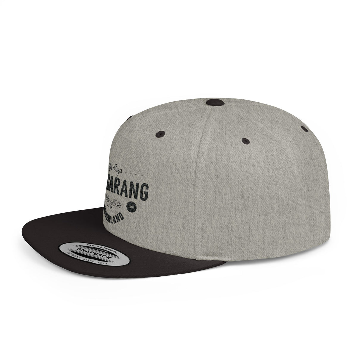 Bangarang Embroidered Flat Bill Snapback