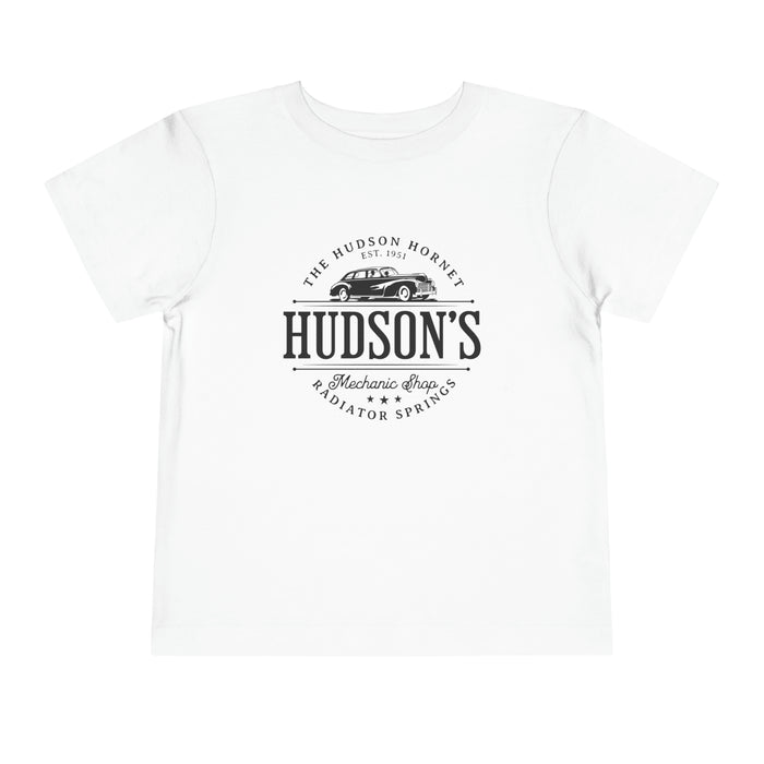 Hudson's Mechanic Shop Bella Canvas Toddler Short Sleeve Tee