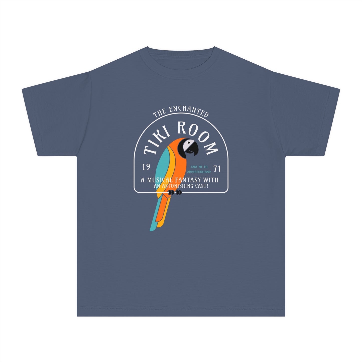 Enchanted Tiki Room Comfort Colors Youth Midweight Tee