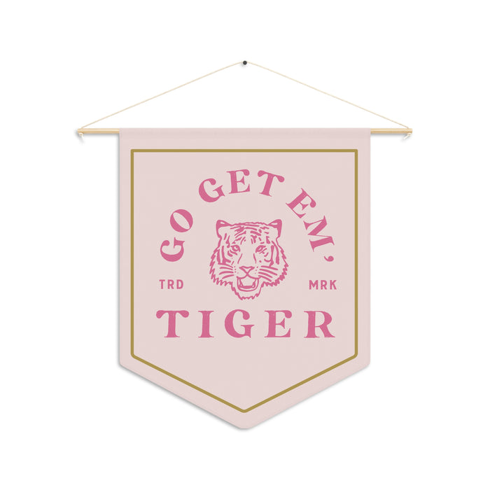 Go Get Em' Tiger Wall Pennant