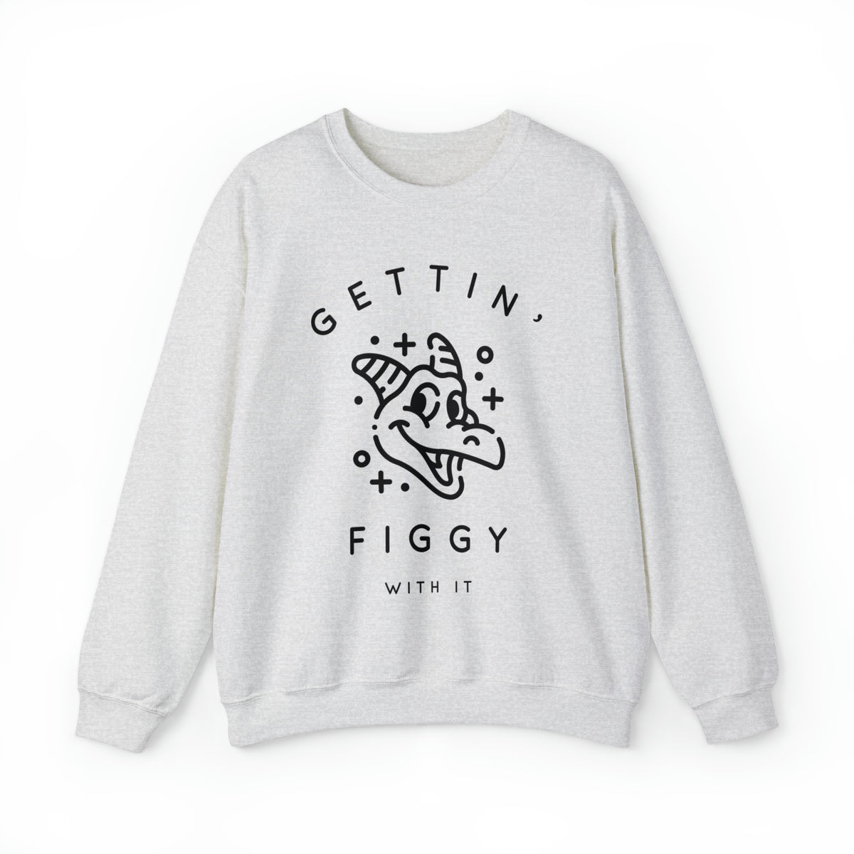 Gettin' Figgy With It Gildan Unisex Heavy Blend™ Crewneck Sweatshirt