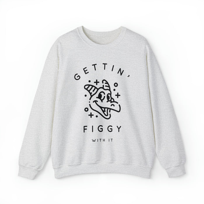 Gettin' Figgy With It Gildan Unisex Heavy Blend™ Crewneck Sweatshirt