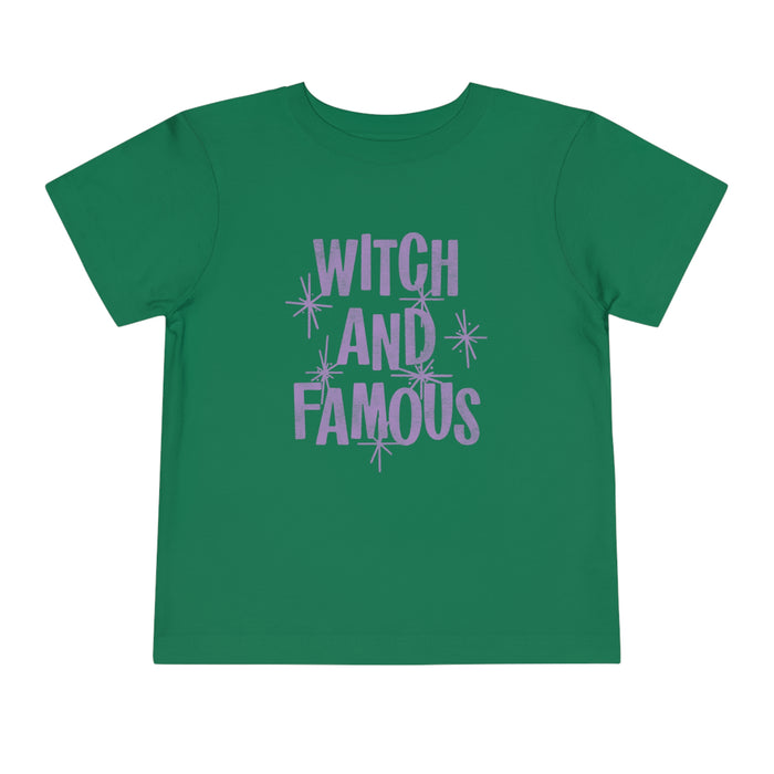 Witch and Famous Bella Canvas Toddler Short Sleeve Tee