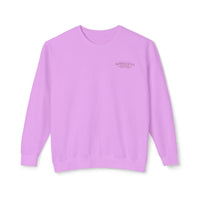 Backside of the Water Unisex Lightweight Comfort Colors Crewneck Sweatshirt