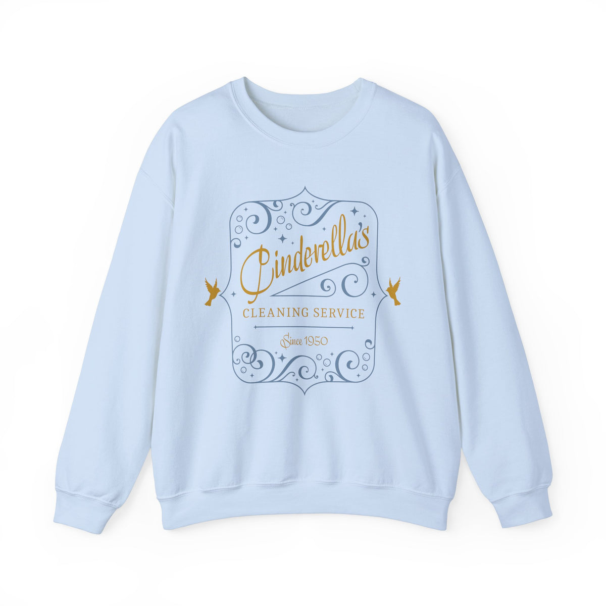 Cinderella's Cleaning Service Gildan Unisex Heavy Blend™ Crewneck Sweatshirt