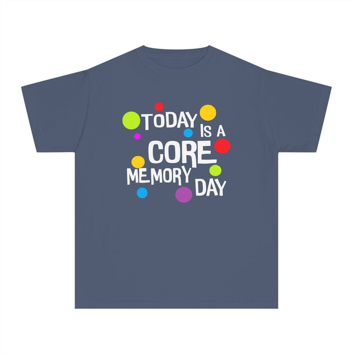 Core Memory Day Comfort Colors Youth Midweight Tee