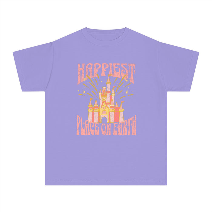 Happiest Place On Earth Comfort Colors Youth Midweight Tee