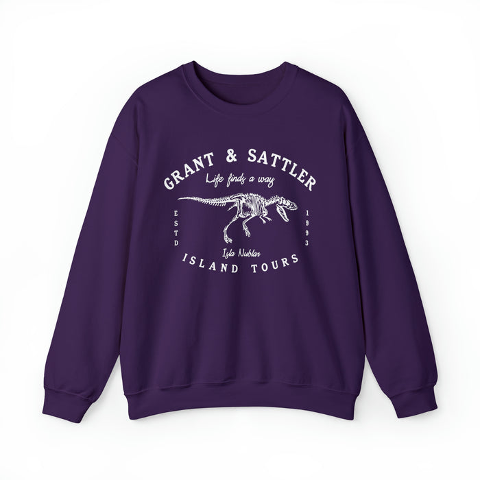 Grant & Sattler Island Tours Gildan Unisex Heavy Blend™ Crewneck Sweatshirt