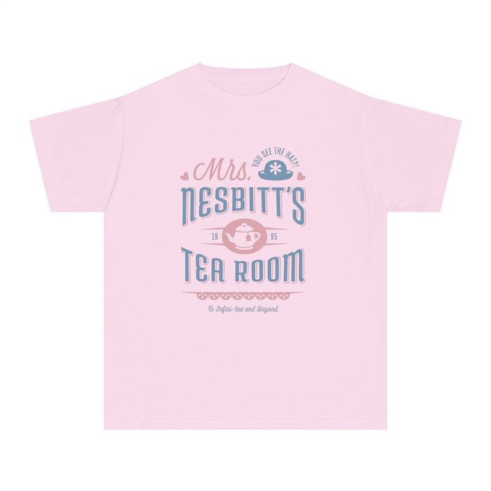 Mrs. Nesbitt’s Tea House Comfort Colors Youth Midweight Tee