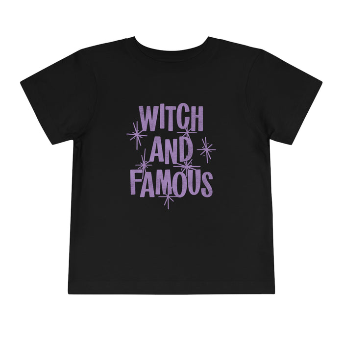 Witch and Famous Bella Canvas Toddler Short Sleeve Tee