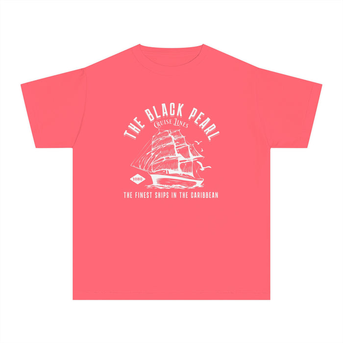 Black Pearl Cruise Lines Comfort Colors Youth Midweight Tee