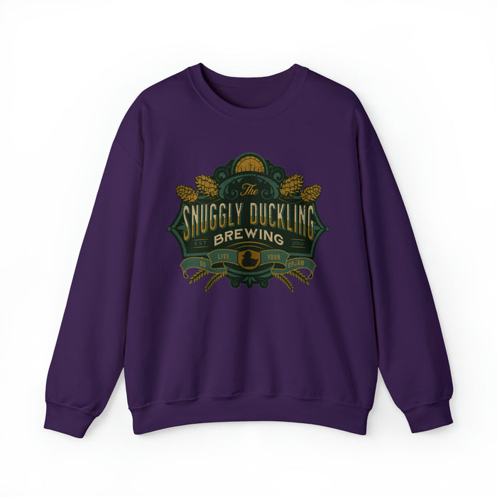 The Snuggly Duckling Brewing Gildan Unisex Heavy Blend™ Crewneck Sweatshirt