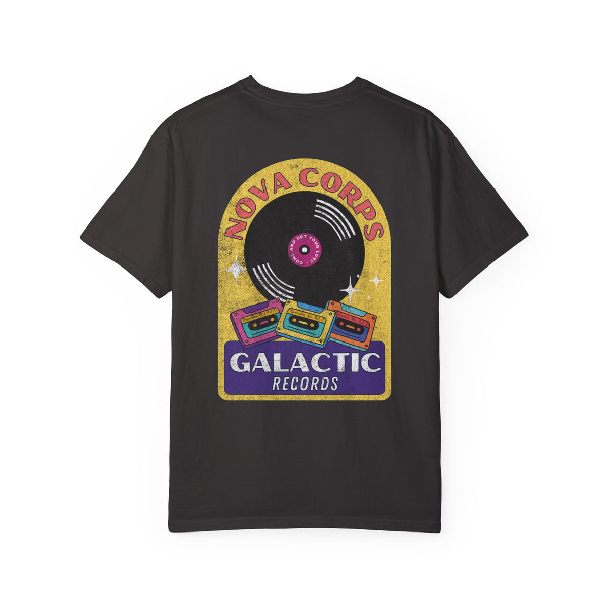 Galactic Records Comfort Colors Unisex Garment-Dyed T-shirt