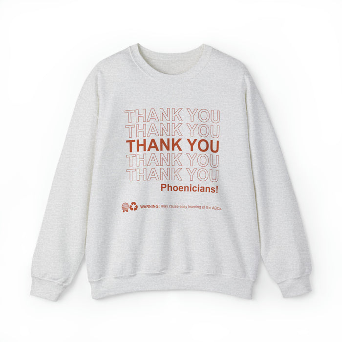 Thank you Phoenicians Gildan Unisex Heavy Blend™ Crewneck Sweatshirt