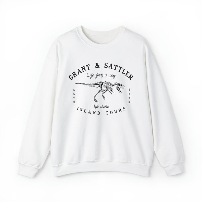 Grant & Sattler Island Tours Gildan Unisex Heavy Blend™ Crewneck Sweatshirt