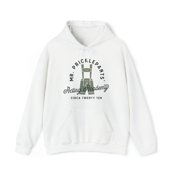 Mr. Pricklepants’ Acting Academy Gildan Unisex Heavy Blend™ Hooded Sweatshirt