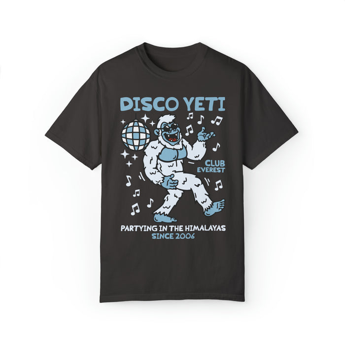 Disco Yeti Comfort Colors Unisex Garment-Dyed T-shirt