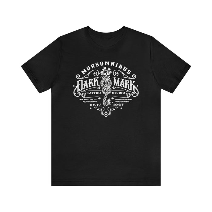 Dark Mark Tattoo Studio Bella Canvas Unisex Jersey Short Sleeve Tee