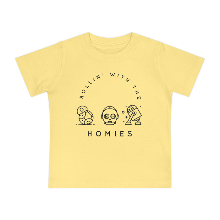 Rollin’ With The Homies Bella Canvas Baby Short Sleeve T-Shirt