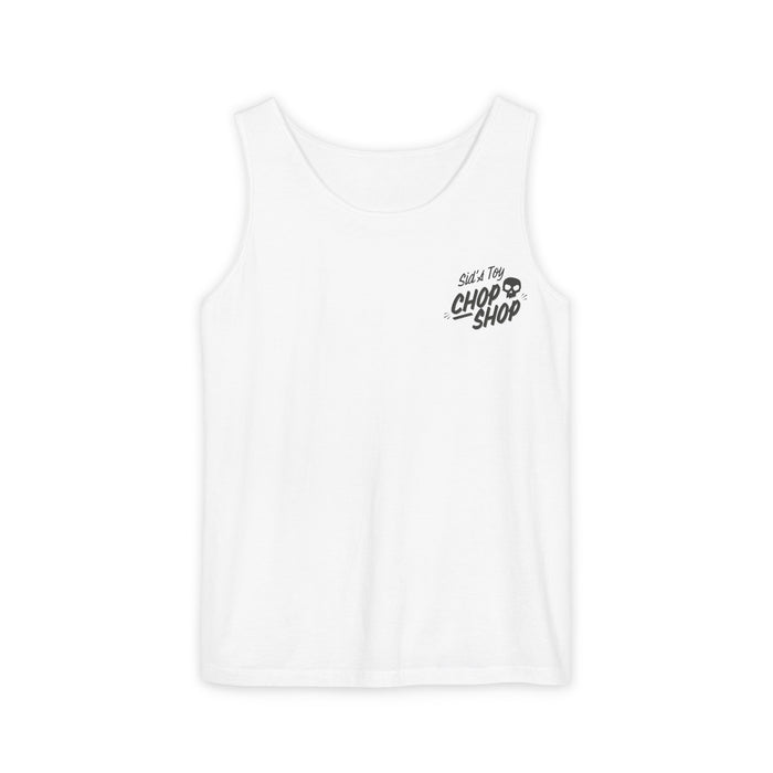 Sid's Toy Chop Shop Unisex Comfort Colors Garment-Dyed Tank Top