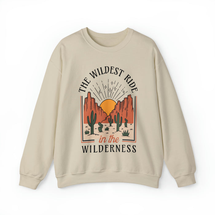 The Wildest Ride In The Wilderness Gildan Unisex Heavy Blend™ Crewneck Sweatshirt