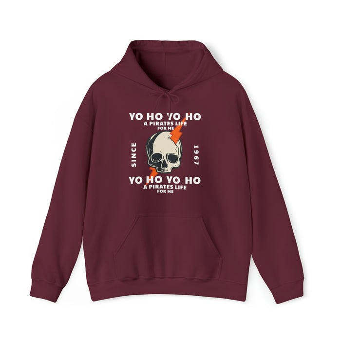 Yo Ho A Pirates Life For Me Gildan Unisex Heavy Blend™ Hooded Sweatshirt