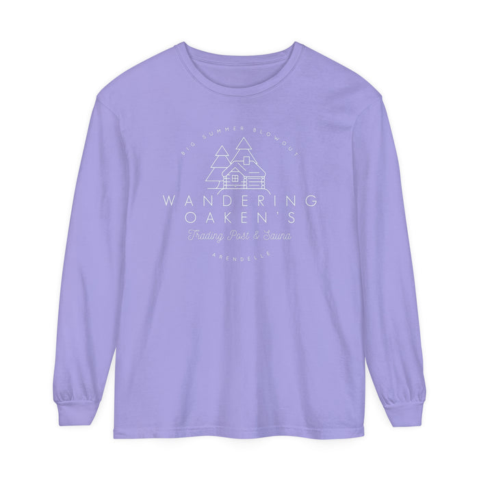 Wandering Oaken’s Trading Post Comfort Colors Unisex Garment-dyed Long Sleeve T-Shirt