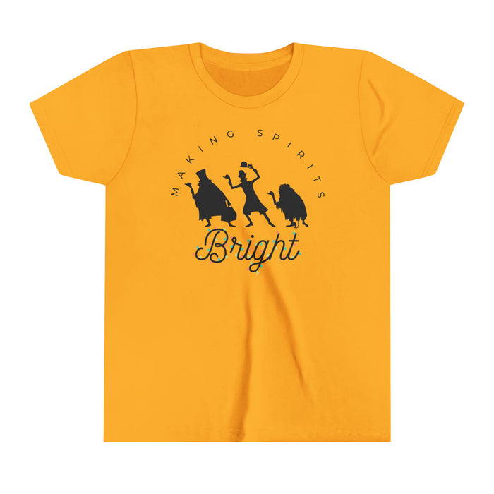 Making Spirits Bright Bella Canvas Youth Short Sleeve Tee