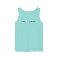 Walt's Version Unisex Comfort Colors Garment-Dyed Tank Top