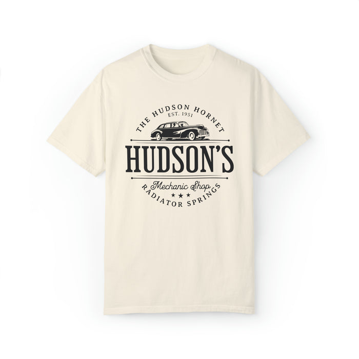 Hudson's Mechanic Shop Comfort Colors Unisex Garment-Dyed T-shirt