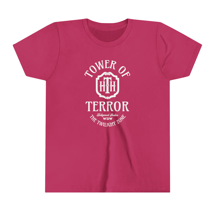 Tower Of Terror Bella Canvas Youth Short Sleeve Tee