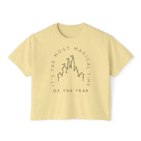 It's the Most Magical Time of the Year Comfort Colors Women's Boxy Tee