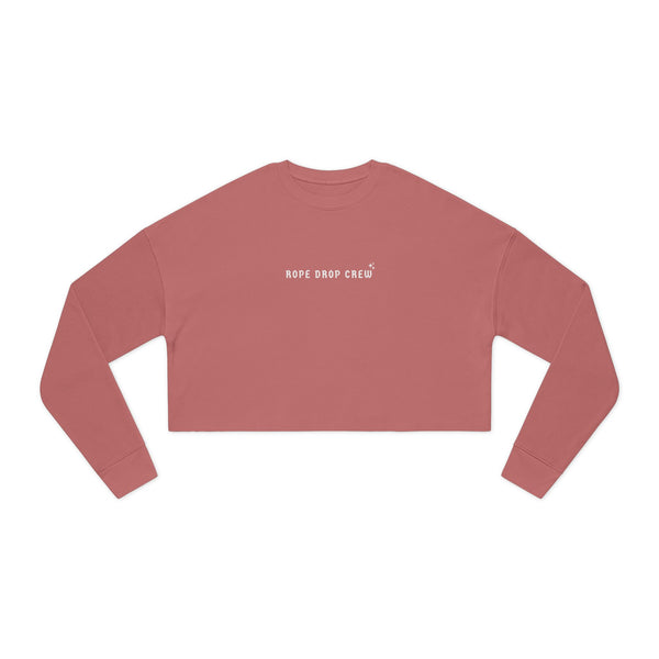 Rope Drop Crew Women's Bella Canvas Cropped Sweatshirt