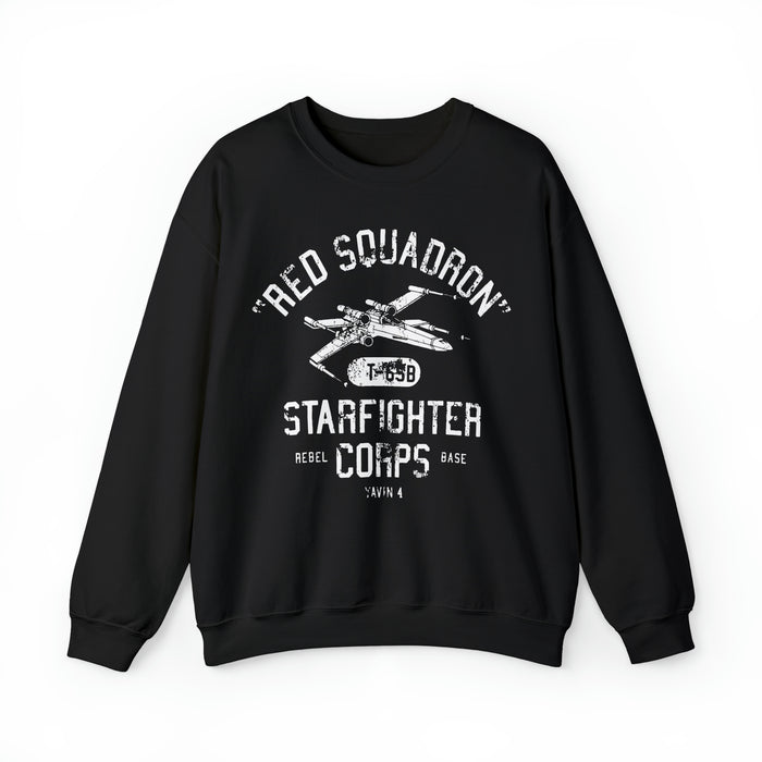 Red Squadron Starfighter Corps Gildan Unisex Heavy Blend™ Crewneck Sweatshirt