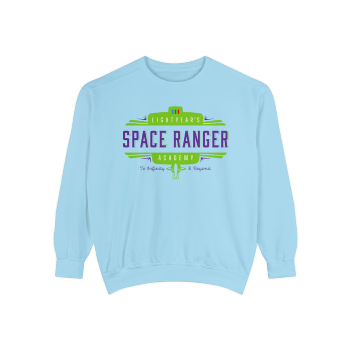 Lightyear's Space Ranger Academy Comfort Colors Unisex Garment-Dyed Sweatshirt