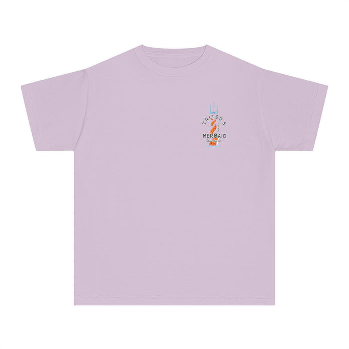 Triton's Mermaid Security Comfort Colors Youth Midweight Tee