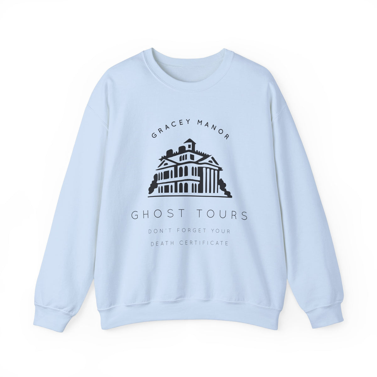 Gracey Manor Ghost Tours Gildan Unisex Heavy Blend™ Crewneck Sweatshirt