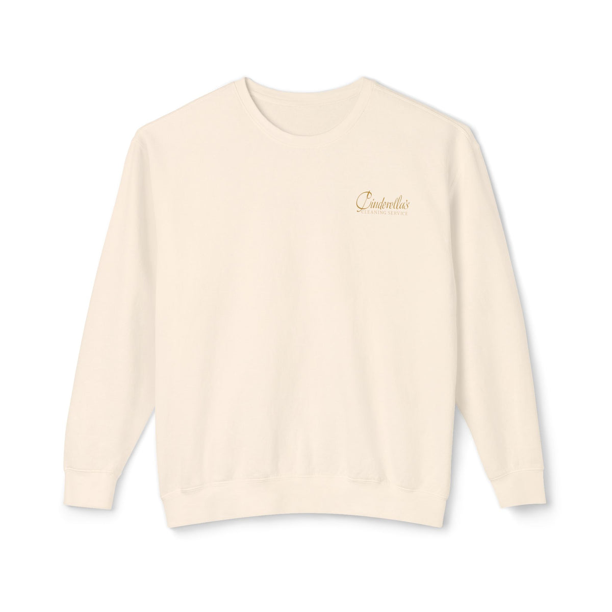 Cinderella's Cleaning Service Unisex Lightweight Comfort Colors Crewneck Sweatshirt