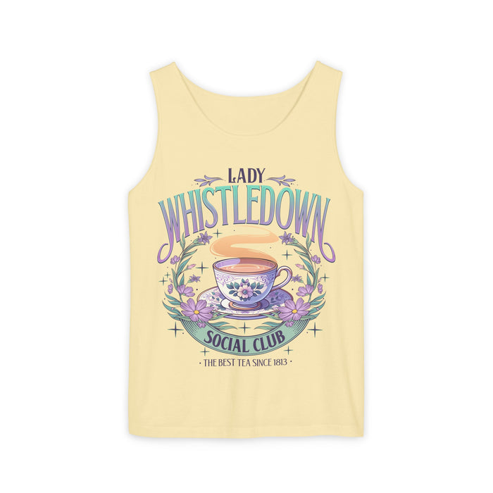 Lady Whistledown Social Club Unisex Comfort Colors Garment-Dyed Tank Top