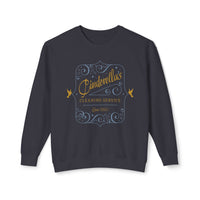 Cinderella's Cleaning Service Unisex Lightweight Comfort Colors Crewneck Sweatshirt