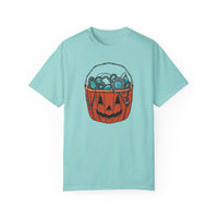 Turquoise Pumpkin Comfort Colors Unisex Garment-Dyed T-shirt