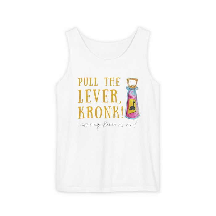 Pull The Lever Kronk Unisex Comfort Colors Garment-Dyed Tank Top