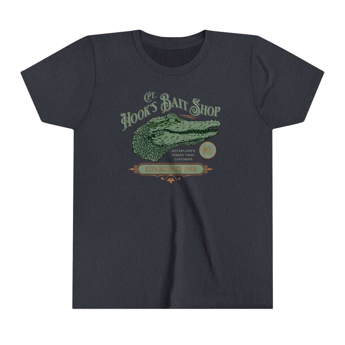 Captain Hook’s Bait Shop Bella Canvas Youth Short Sleeve Tee