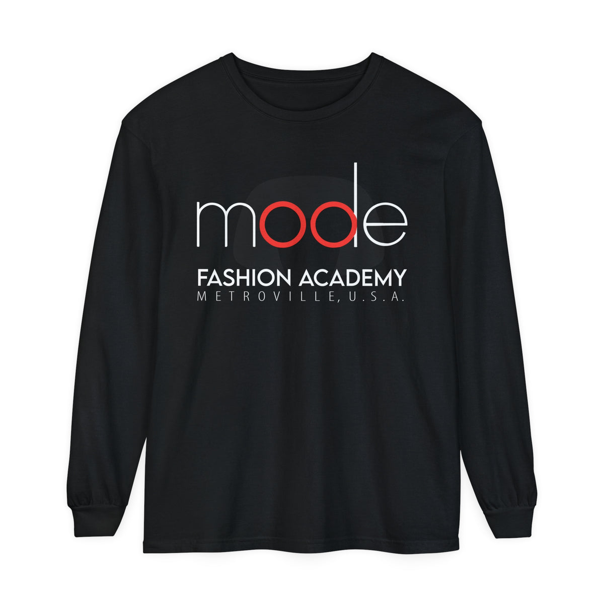 Mode Fashion Academy Comfort Colors Unisex Garment-dyed Long Sleeve T-Shirt