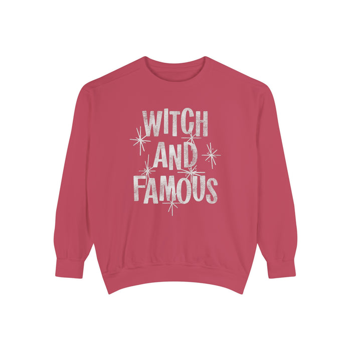 Witch and Famous Comfort Colors Unisex Garment-Dyed Sweatshirt