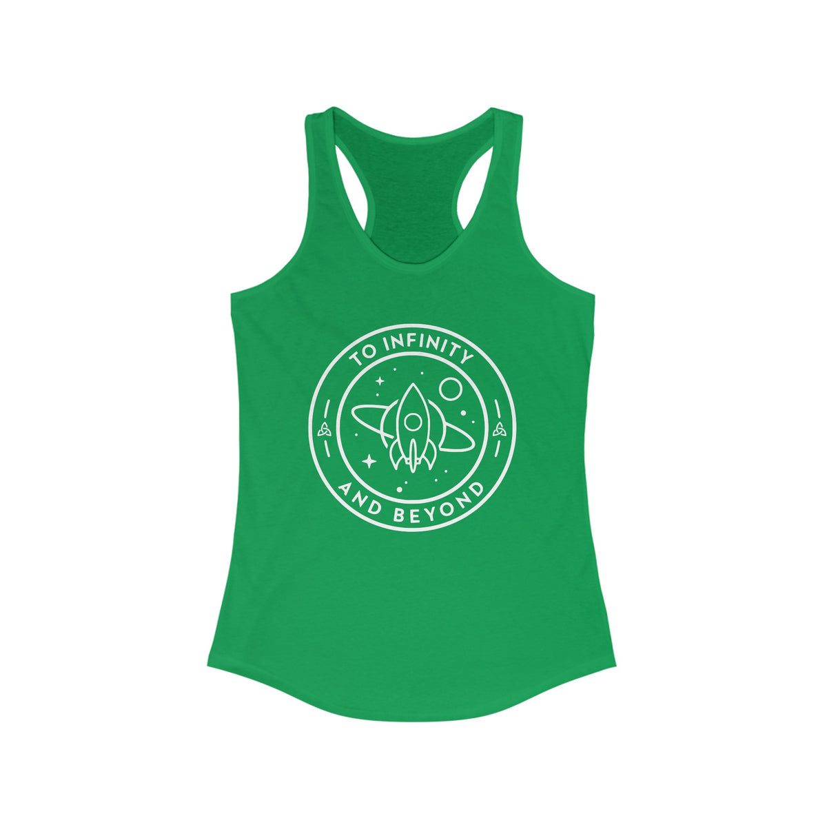 To Infinity and Beyond Women's Next Level Ideal Racerback Tank